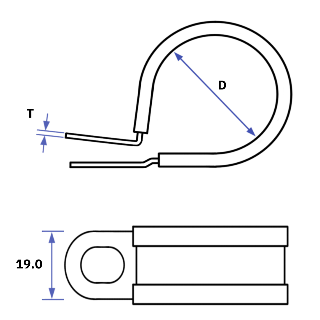 6.1mm P-Clip - Image 2