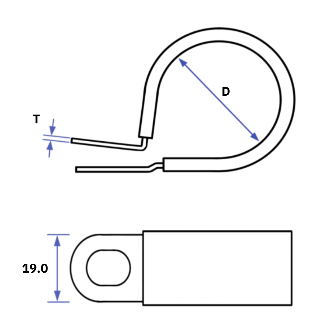 12.7mm P-Clip - Image 2